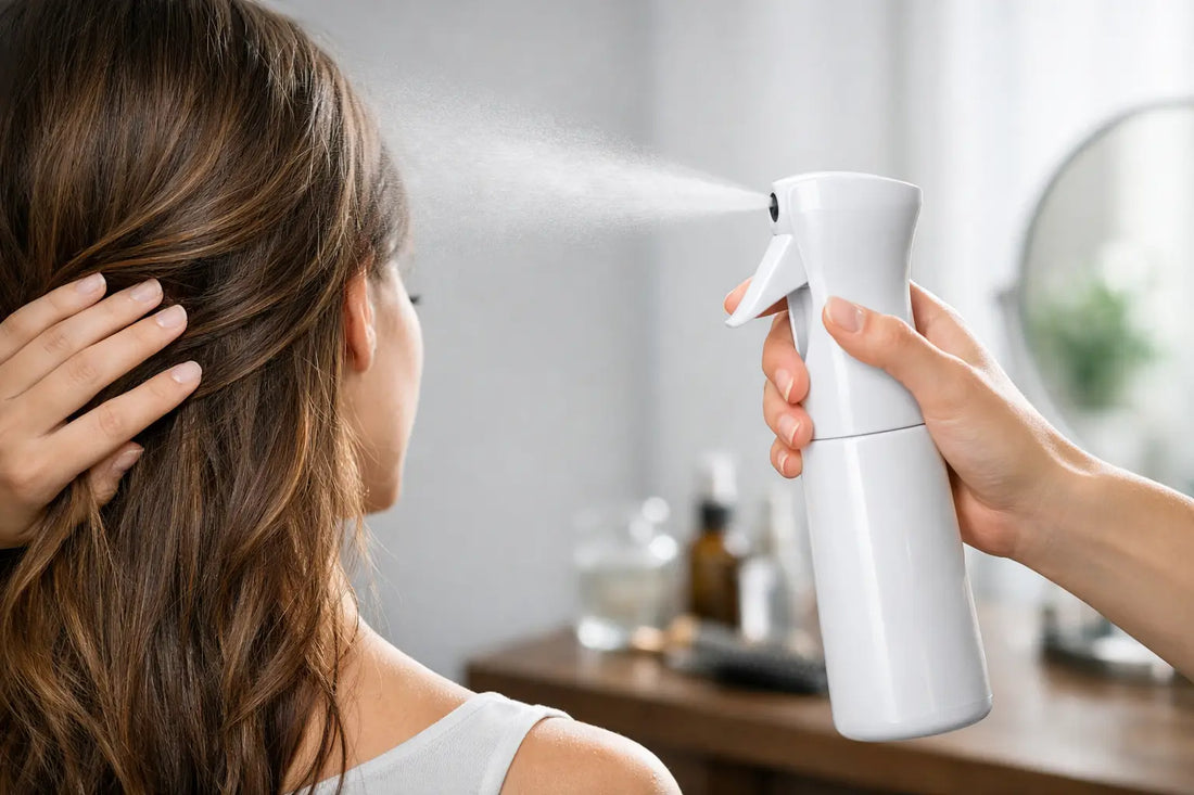 Continuous Mist Spray Bottle for Better Hair Days