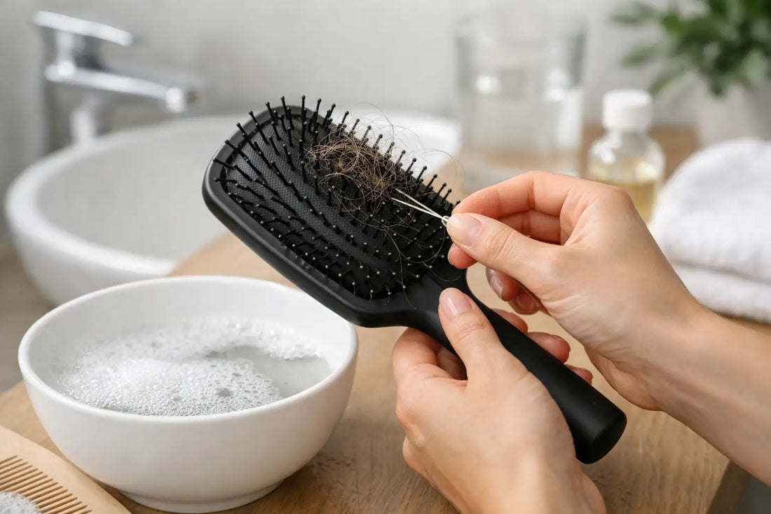 How to Clean a Hairbrush Without Damaging It