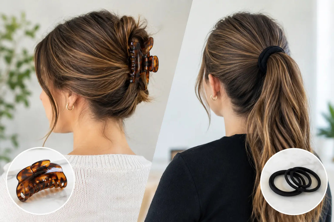 Claw Clip Versus Hair Tie: Which Fits Your Day?