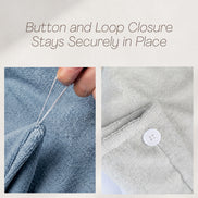 Microfiber Hair Towel (2-Pack)